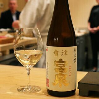 【日本酒ペアリング】おまかせコース◆季節料理と旬にぎり・日本酒ペアリング5種~27500円(税込)