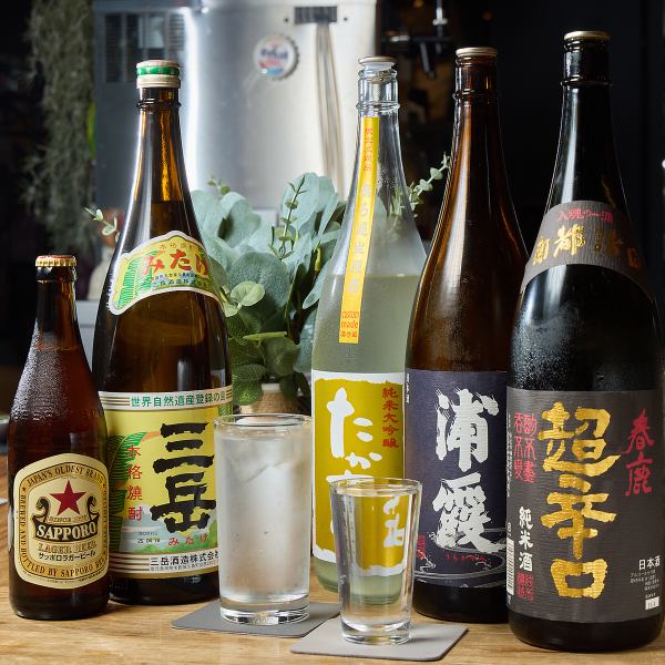 【店主厳選日本酒】料理と織りなすマリアージュ♪季節の移ろいを味わう日本酒