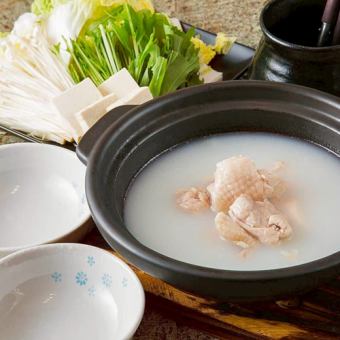 【新登場◎食べ放題プラン！！】アラカルト料理5品食べ放題＋水炊き鍋3980円（税込）日～木限定