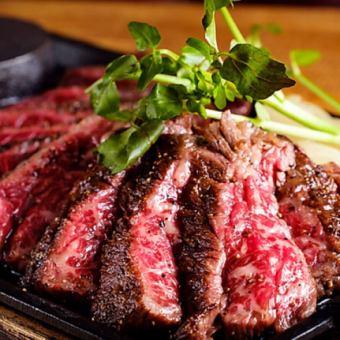 【ビール付き2時間飲み放題】旬の食材と牛サーロインステーキ使用した全9品『天華コース』6000円