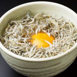 九州醤油のちりめんTKG