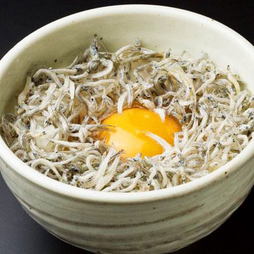 九州醤油のちりめんTKG