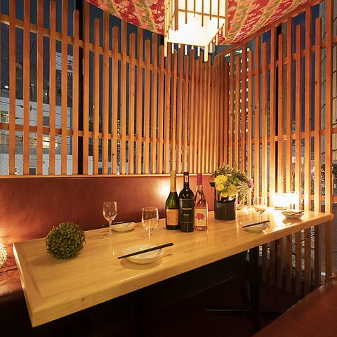 完全個室完備⇒2名様より予約可◎貸切も可能です