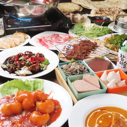 Enjoy unlimited all-you-can-eat and drink from Manzan Beni's luxurious menu [Weekdays only] 3680 yen (tax included)