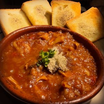 牛スジ味噌シチュー