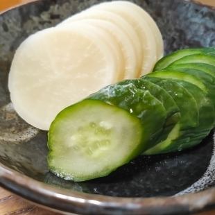 ◆Homemade rice bran pickles