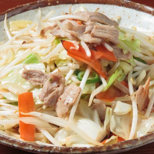 ◆Stir-fried meat and vegetables, unchanged for 35 years