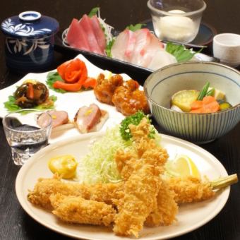 [Food only★All-you-can-drink addition available for +1500 yen] 7-dish course 3300 yen per person (tax included)
