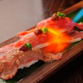 仙台牛肉寿司（2件）