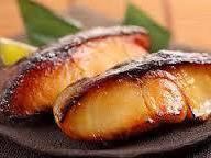 Nitaro's specialty: Today's grilled fish marinated in koji sauce