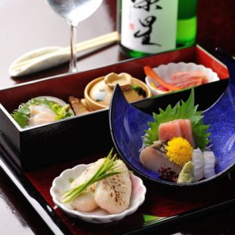 ◆【お試しコース】15時~17時！地酒5種飲み放題付　料全6品5500円