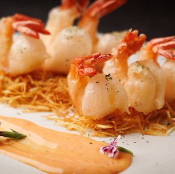 海老のマンゴーマヨネーズソース