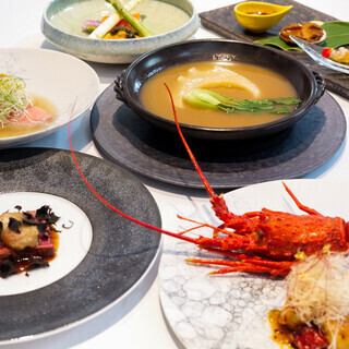 【贅沢の極み】高級食材の競演！心に残るフルコースで特別な夜を！