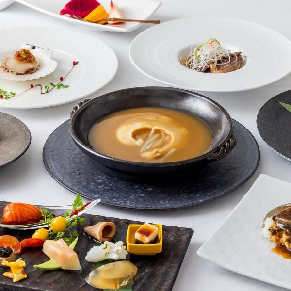 【贅沢の極み】高級食材の競演!心に残るフルコースで特別な夜を!