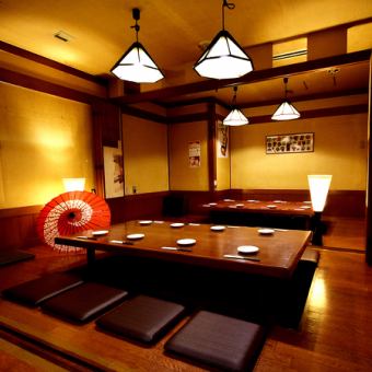 Private rooms for up to 40 people! Perfect for banquets, drinking parties, farewell parties, welcome parties, lunch parties, etc.