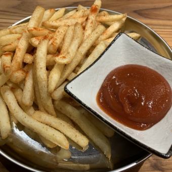 spicy fries