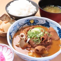馬ホルモン定食