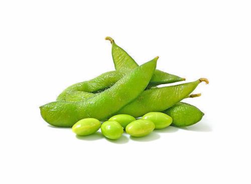 Boiled and edamame