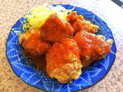 旨辛ハバネロソース唐揚（むね５コ入り）