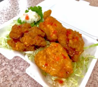 タイ風からあげ丼