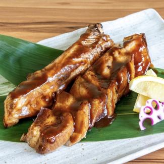 Mochi pork spare ribs from Okawara