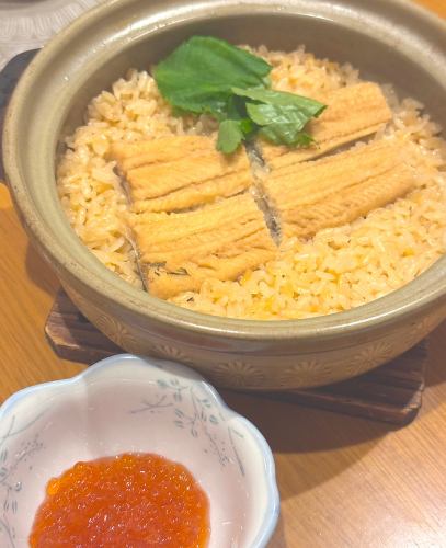 【季節もの】三陸穴子の土鍋飯