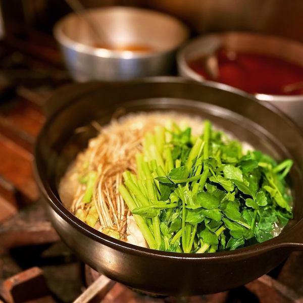 【11月～】仙台名物セリ鍋