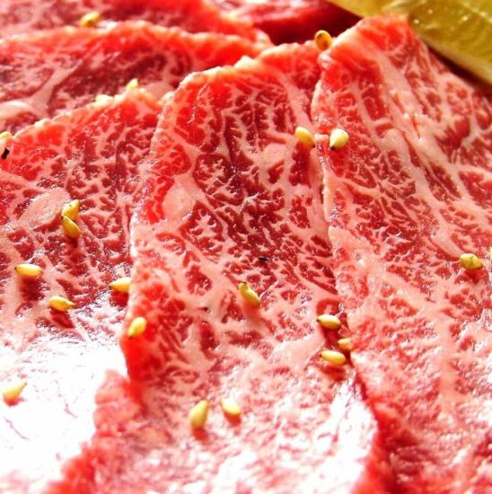 牛1頭買いだからこそ提供できる、こだわりの希少肉をご堪能あれ!
