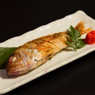 のどぐろ塩焼き