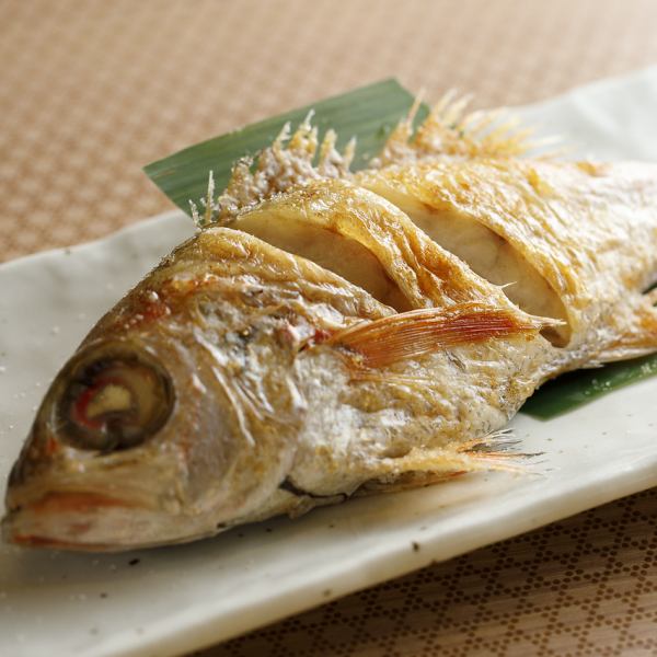 のど黒塩焼き・刺身