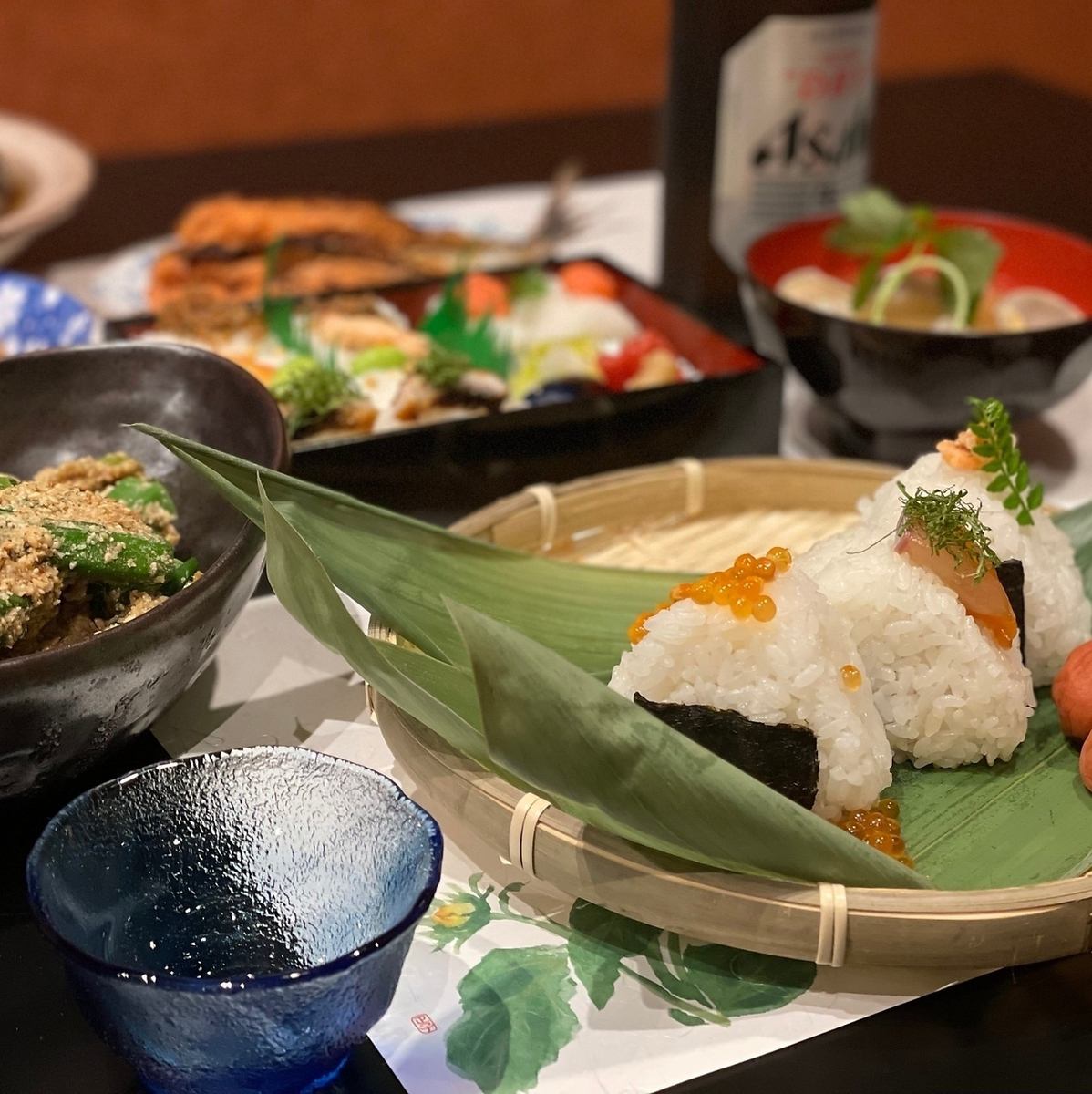 オシャレなおにぎり居酒屋♪