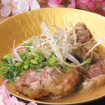 Miso stew of black pork cartilage