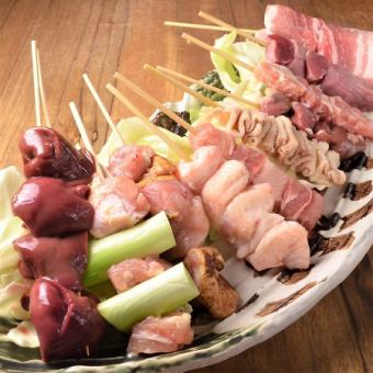 Assorted Yakitori