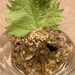 Black Changja/Eggplant fried each