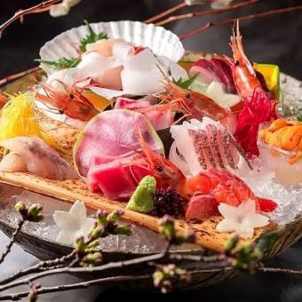 【豊田Open感謝祭】★1番人気『地鶏と鮮魚 職人虎 -楓コース-』3H飲み放題付(8品)5000円⇒4000円