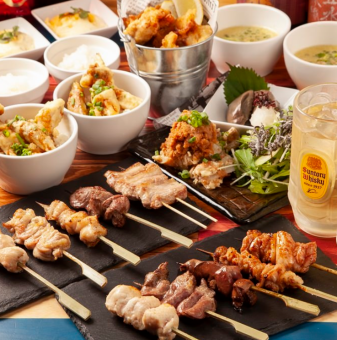 [Last Supper Course] 13 dishes with all-you-can-drink 5,500 yen ⇒ 5,000 yen (excluding tax) "2 hours → 2.5 hours available with coupon"