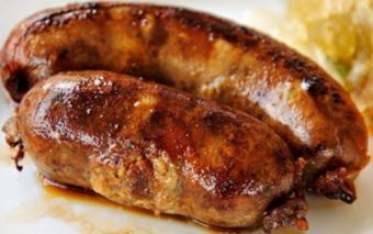 Cabanatuan Longaniza (Grilled coarsely ground beef sausage)