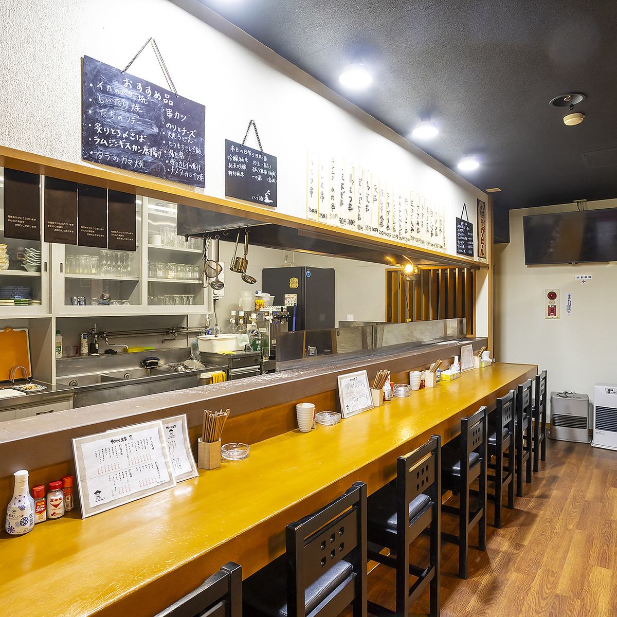 雰囲気自慢の当店はデート使いにもぴったりです。