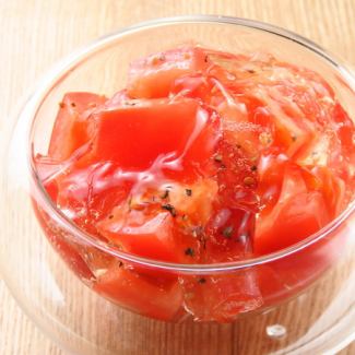 ※余市町Nico Farmのトマトを使ったメニューがございます。