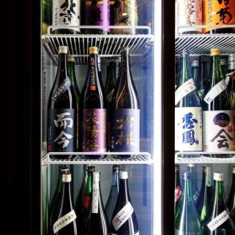 厳選！全国の地酒50種以上飲める！うぉんたなのプレミアム飲み放題