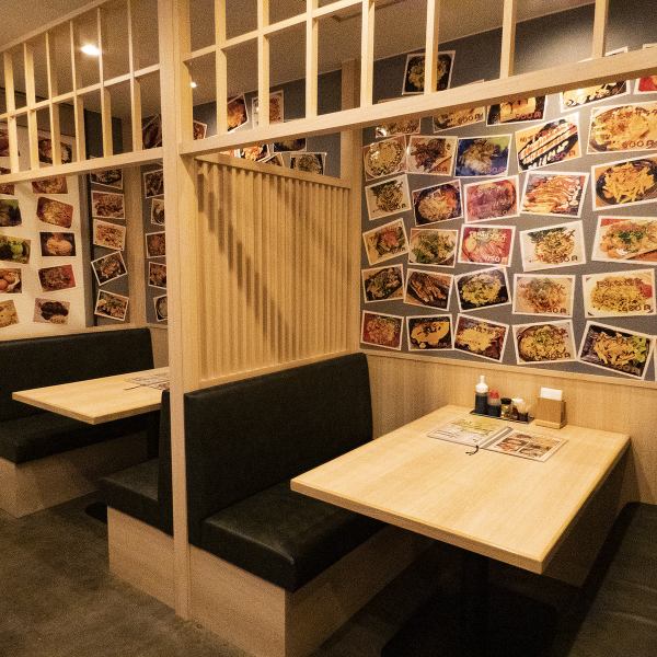 【綺麗な店内】ちびすけ独特の雰囲気を醸し出す壁いっぱいのメニューからお気に入りメニューを見つけてください♪