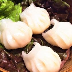 蝦蒸餃子（4個）
