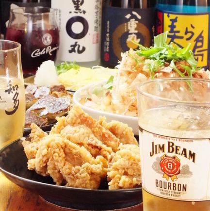 【內臟鍋套餐】2小時無限暢飲,內臟鍋、炸雞、煎餃等8道菜品,4,000日圓(含稅)
