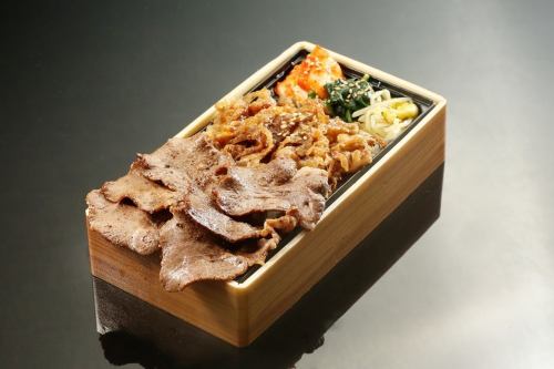 焼きしゃぶカルビと牛タン塩