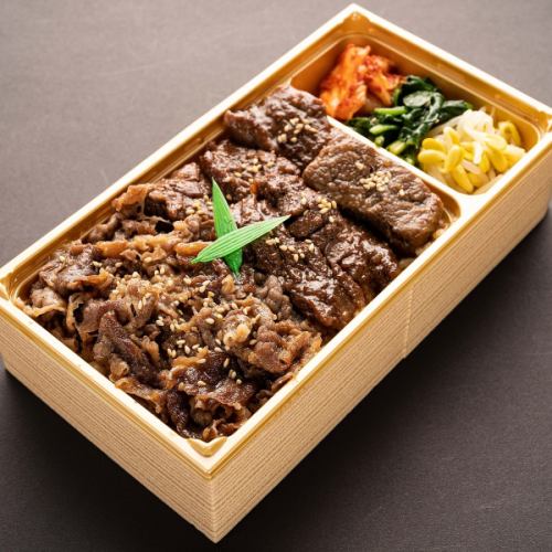 焼きしゃぶカルビと壺漬けハラミ