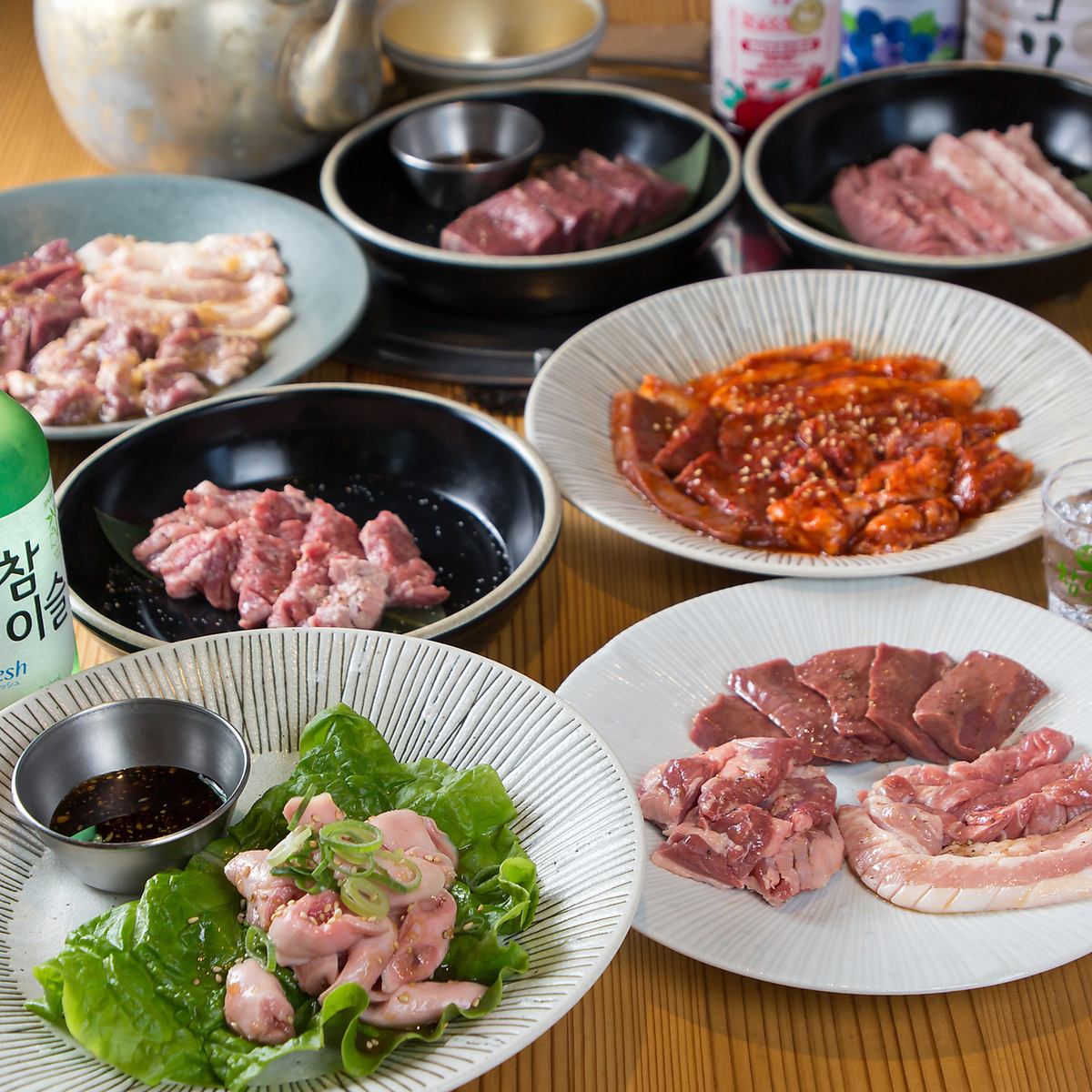 炭火焼肉と韓国料理を堪能できるカンテイポウ♪本場の味を楽しむ特別な時間をお届け★
