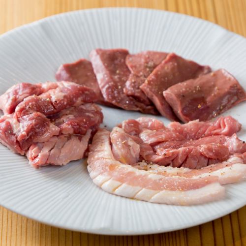 新鮮牛レバー 塩ごま油
