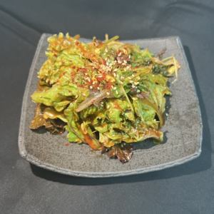 肉と食べるサラダ