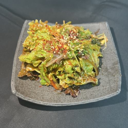 肉と食べるサラダ