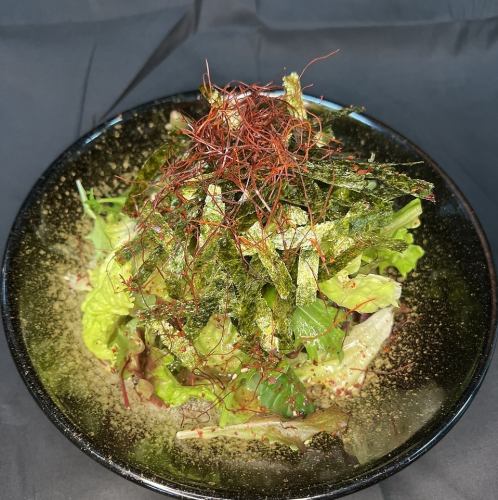 ベビーリーフのチョレギサラダ